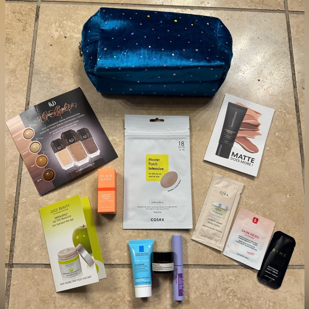 Makeup Bag With Skincare/Makeup Bundle